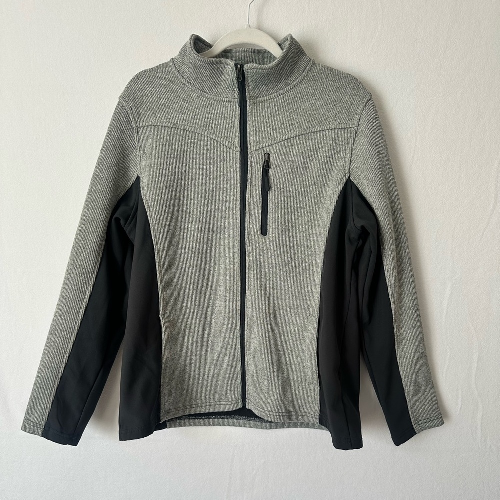 Faded Glory Gray Zip-Up Jacket – Women’s Size XL (16/18)